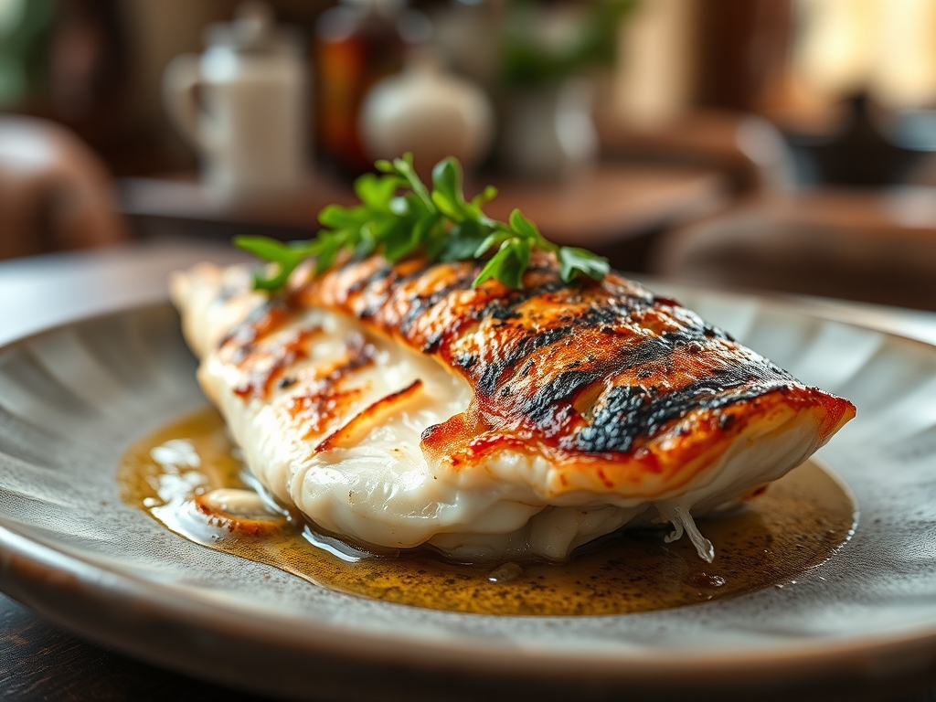 Caribbean Grilled Snapper