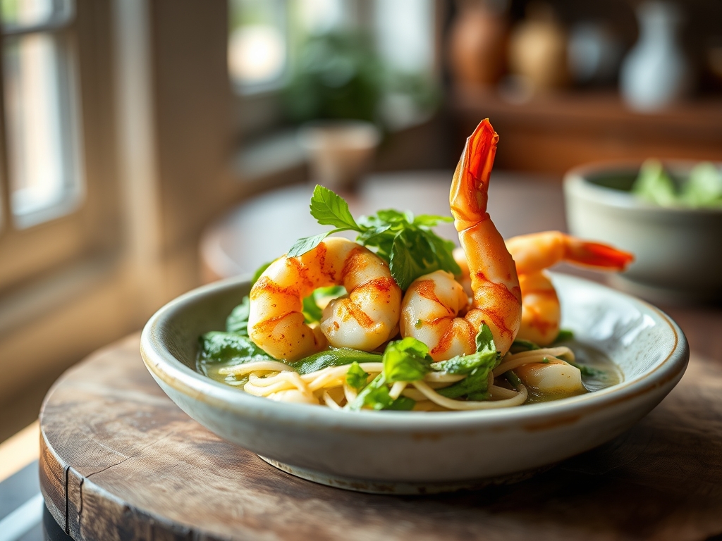 Thai Green Curry Shrimp